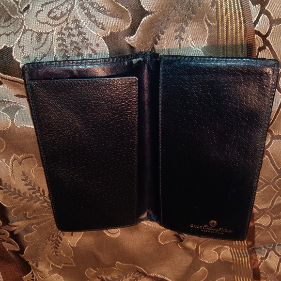 VINTAGE GUCCI ACCESSORY COLLECTION CHECKBOOK HOLDER - Picture 10 of 16